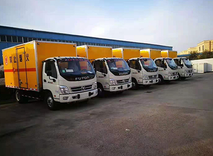 石鼓爆破器材运输车